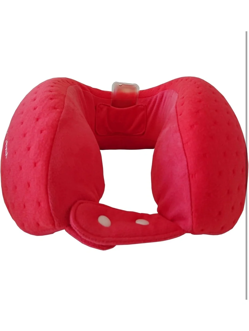 Be Relax Wellness Color Edition Pink Travel Neck Pillow with Carrying Bag